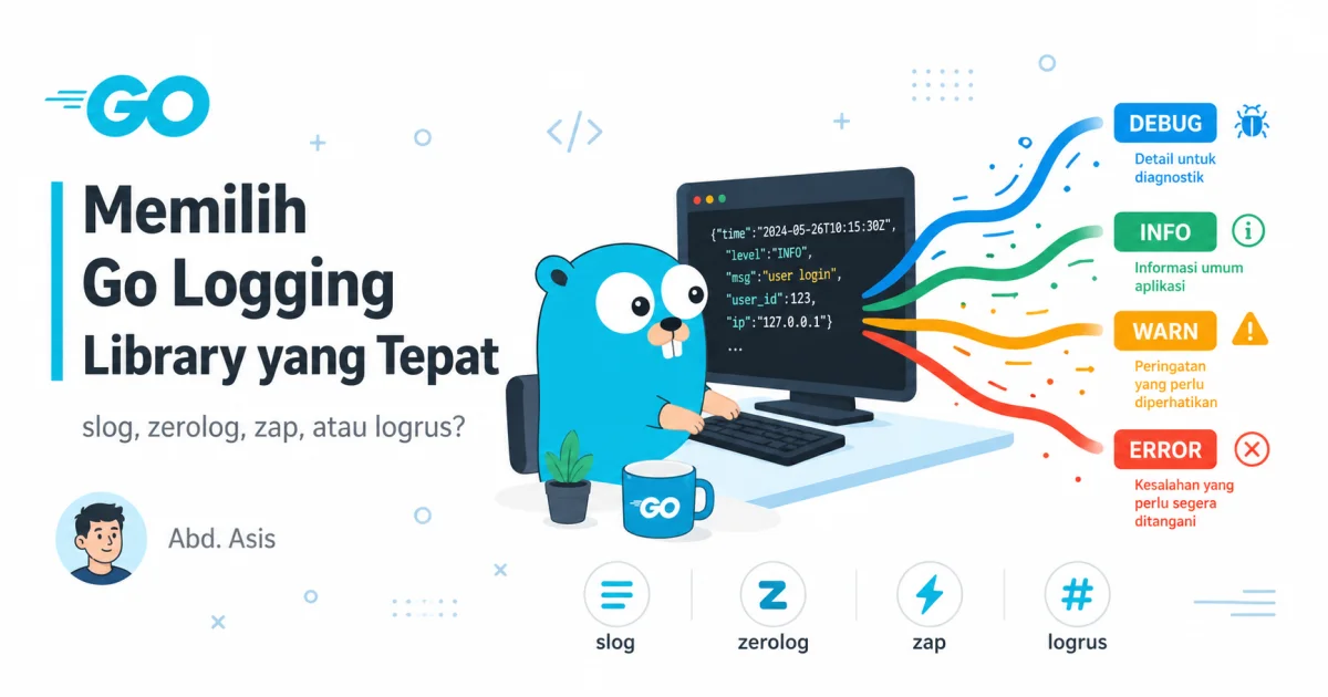 Memilih Go Logging Library yang Tepat