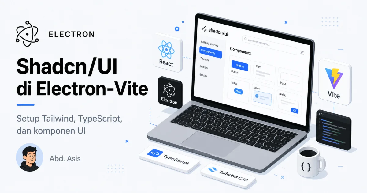 Shadcn/UI di Electron-Vite: Panduan Setup